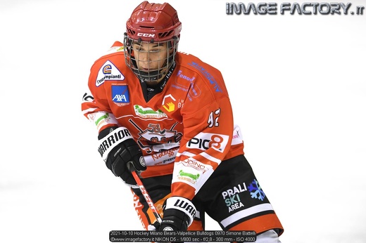 2021-10-10 Hockey Milano Bears-Valpellice Bulldogs 0970 Simone Battelli